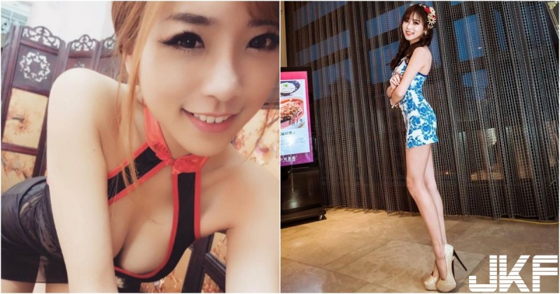 【WPT扑克】旗袍太猛啦！「長腿美乳妹」迷你旗袍裙好性感！「誘人身段」看得人受不了！