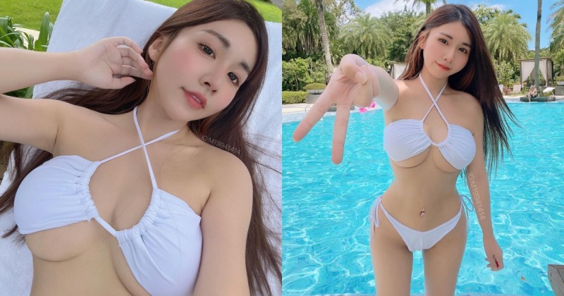 【WPT扑克】巨乳小隻馬「念念」清涼度假！比基尼秀「飽滿南半球」，網友猛誇：要爆了