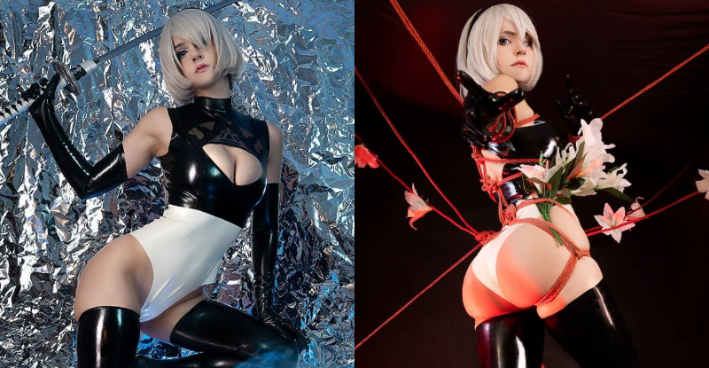 【WPT扑克】美臀版2B！正妹Coser挺翹蜜臀一出色氣噴發　畫風突變角色工口味濃炸