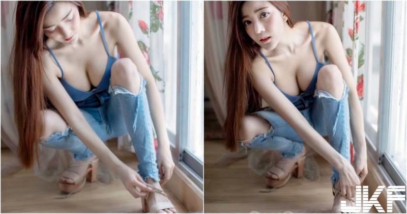 【WPT扑克】「長髮奶妹」出門前彎腰穿鞋！「雪白巨乳」快爆出來！一抬頭神正美顏讓人戀愛！