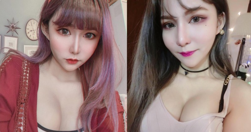 【WPT扑克】可愛大眼混血女孩「MeiBe妹比」，戴著麋鹿髮圈展現「渾圓乳量」！