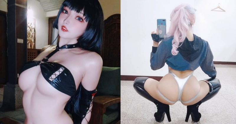 【WPT扑克】在台日本妹「秀奈」挺白嫩巨乳玩cosplay！超大膽姿勢讓人好想色色！