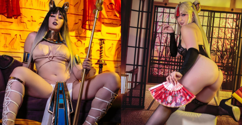 【WPT扑克】肉慾系Coser豐潤肥臀X蜜大腿後座力驚人　擋不住的致命誘惑斬斷理智線