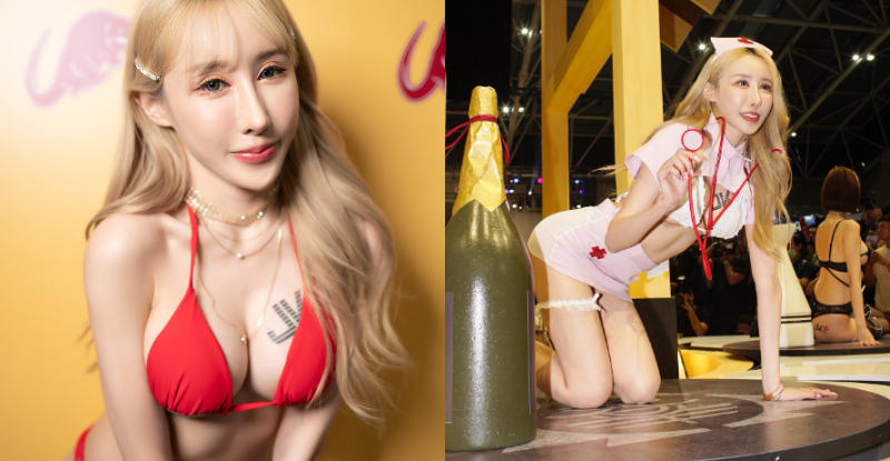 【WPT扑克】巨乳小隻馬「潔兒Yui」櫥窗爆殺，「嫩乳四溢」現場比寫真還香！