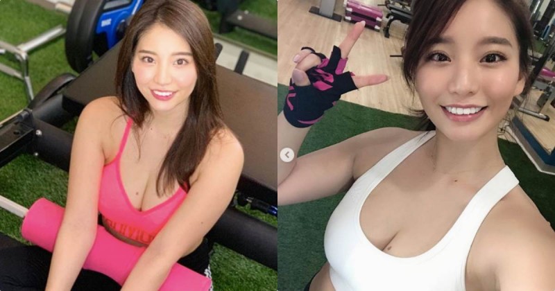 【WPT扑克】健身房遇見火辣G奶小隻馬，露美乳享受大量出汗的時光！