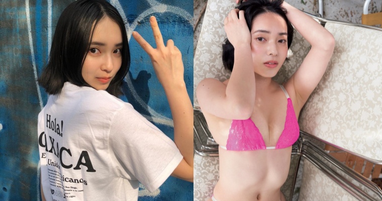 【WPT扑克】21 歲短髮正妹「大原梓」久違拍攝寫真  比基尼示範各種性感躺姿