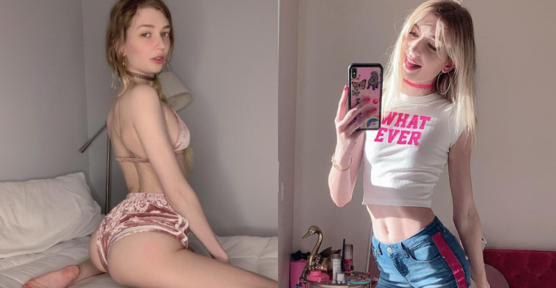 【WPT扑克】壞壞惹人愛！搞怪少女撩裙開M腿　「恥丘飽滿」黑色小褲褲陷進去啦～