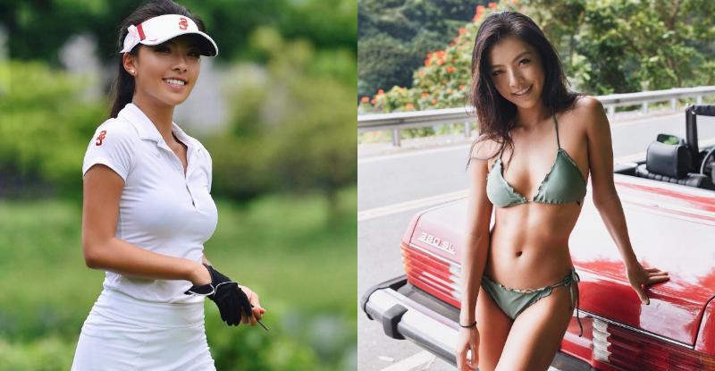 【WPT扑克】球場就看她！「高爾夫甜心」火辣S曲線，「前突後翹」好身材搶走所有視線！