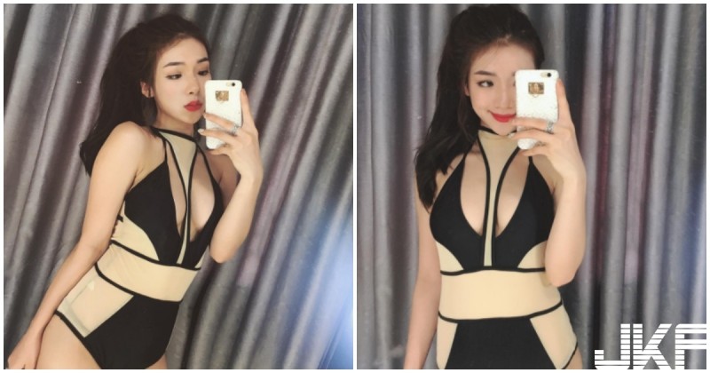 【WPT扑克】正妹辣穿比基尼自拍　深V美胸快蹦出來，整個好邪惡喔！