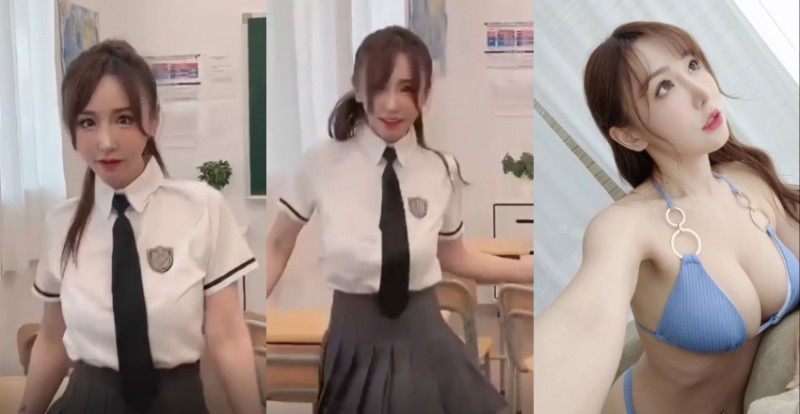 【WPT扑克】星野優換上學生制服甜跳《愛你》　胸前狂震引起驚呼