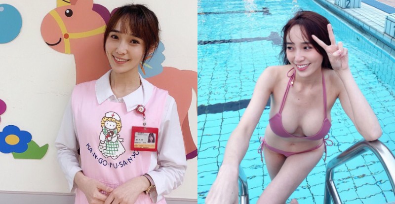 【WPT扑克】超甜美護理師「微笑女孩Bobi」制服一脫竟然是飽滿美乳身材