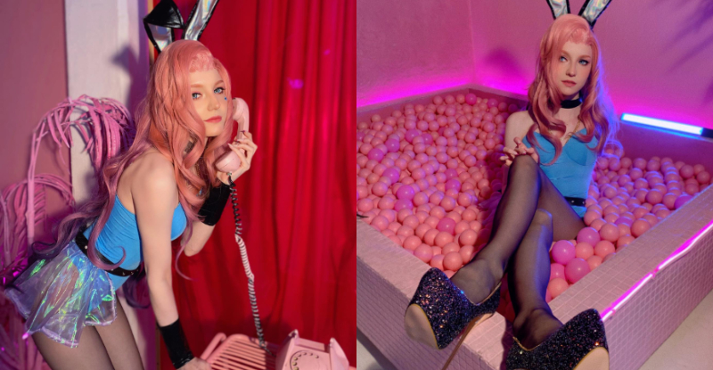 【WPT扑克】俄羅斯正妹Coser先天基因優勢強大　纖細修長美腿讓人看了好心動～