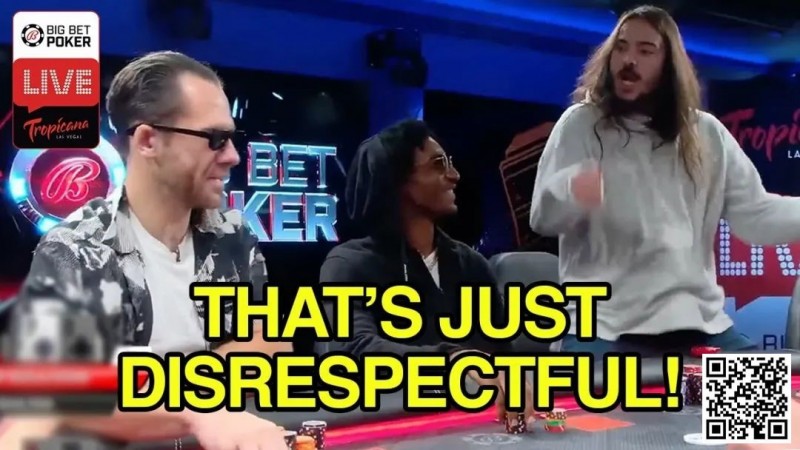 【WPT扑克】7-2杂色英勇跟注，扑克秀新人击溃顶级职牌