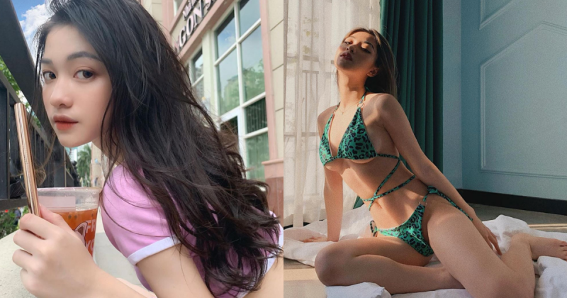 【WPT扑克】潮味漸濃！越南網紅正妹「Nruburn」從清純轉暗黑，露出白嫩「側乳」真的學壞了