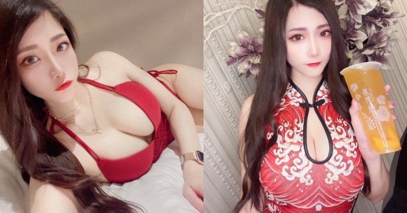 【WPT扑克】雪乳正妹「桃桃兒」火辣比基尼好養眼！「白皙E杯」連旗袍都撐起來！