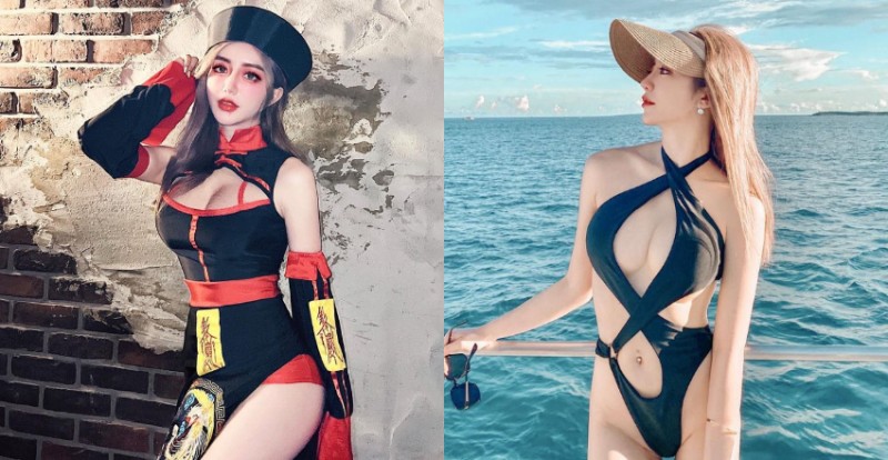 【WPT扑克】性感美甲師「天燈妹」化身火辣小殭屍　網友：吸我的血吧！