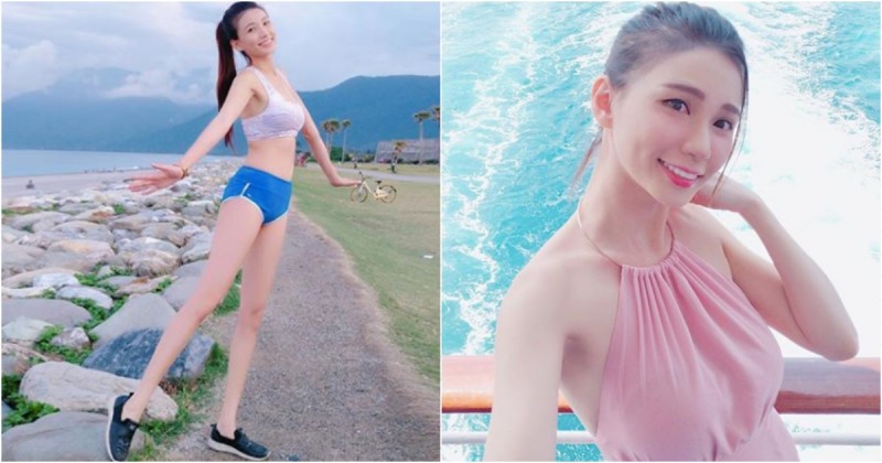 【WPT扑克】整片都是腿！超強大「美腿女神」Candice腿長110cm，出外遊玩也不忘曬曬長腿