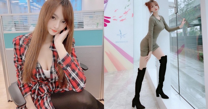 【WPT扑克】公司「正妹同事」超強大美腿出沒！性感膝上靴魅力加倍，「前凸後翹」惹火曲線有夠狂