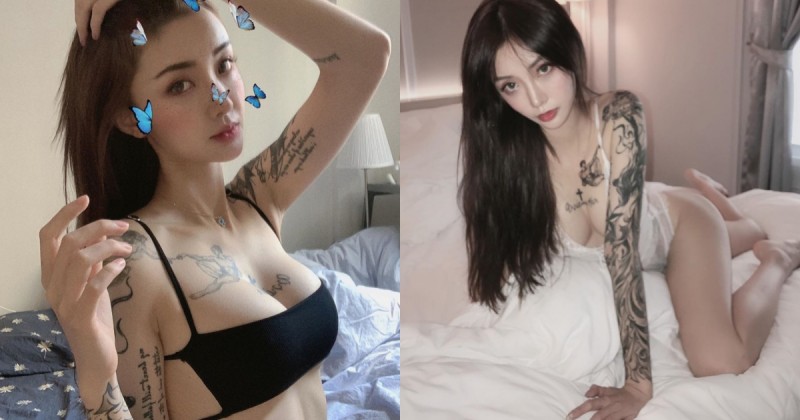 【WPT扑克】性感的化身！強國「大奶刺青妹」買了新泳衣，超惹火設計熱情「溢奶分享」！