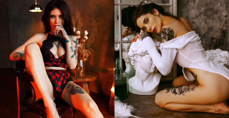 【WPT扑克】不意外尺度就是大！俄羅斯妹霸氣開裸…「狂野刺青X銷魂胴體」後勁強