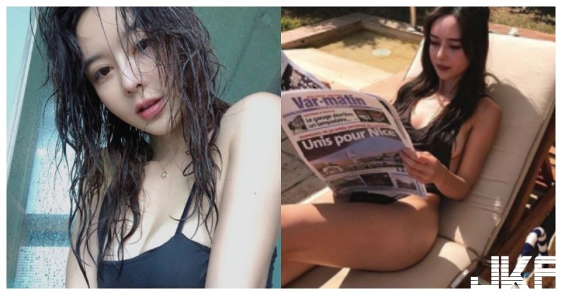 【WPT扑克】太性感啦！氣質型「白嫩美乳」正妹沙灘曬乳「側邊偷偷掉出來」！反差感讓人受不了！