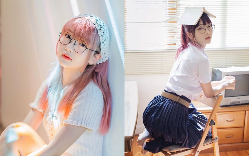 【WPT扑克】泰國偶像正妹「???」二次元眼鏡造型激萌　說是從動漫走出來我也信啊