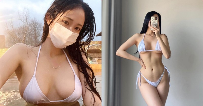 【WPT扑克】戶外泡水的「超兇比基尼正妹」，「渾圓形狀」火辣溢出！