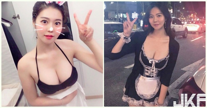 【WPT扑克】好胸！飲料店捕捉「黑衣奶妹」爆乳女僕太犯規！豪大大的「銷魂乳量」畫面逼死人…