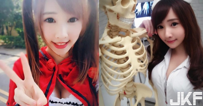 【WPT扑克】太性感！「爆乳骨科小護士」拉鍊超低誰受得了！私下的她還有其他才華～