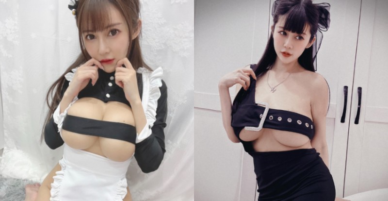 【WPT扑克】巨乳甜心「安希Anxi」偷偷分享辣照　黑緞帶捆胸下身還失蹤