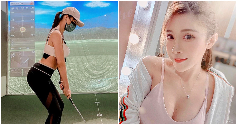 【WPT扑克】球場上最美風景！「甜美正妹」 Chelsea 小漾秀出高爾夫球技　揮球姿態曲線超完美！