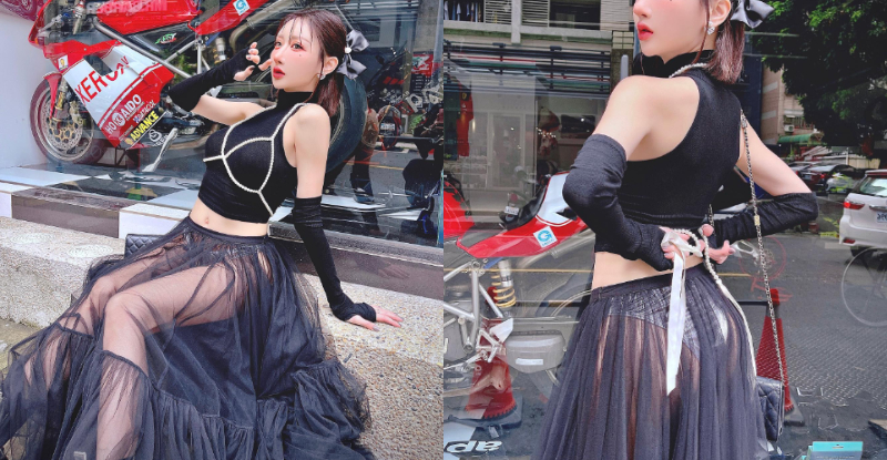 【WPT扑克】暗黑尤物「葉妮妮Minnie」櫥窗超搶眼，「透視內褲」性感瘋觀賞！