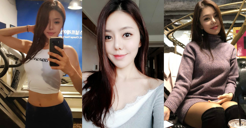 【WPT扑克】正妹挖空背心露「嫩白蟻腰」，自備一對「飽滿奶球」上健身房，火辣曲線讓人無法專心