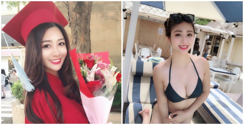 【WPT扑克】文大美女也太多！「統計系女神」何季珍學士袍下藏著「渾圓美胸」的火辣身材！