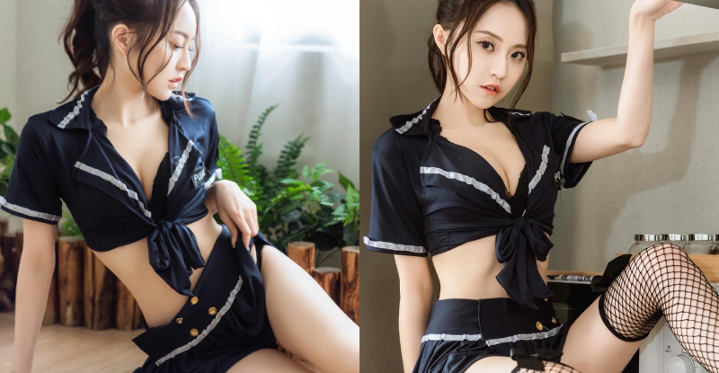 【WPT扑克】火辣女警「佳佳兒Mimi」下班狂誘惑，「爆乳黑絲襪」讓全民又爆動！