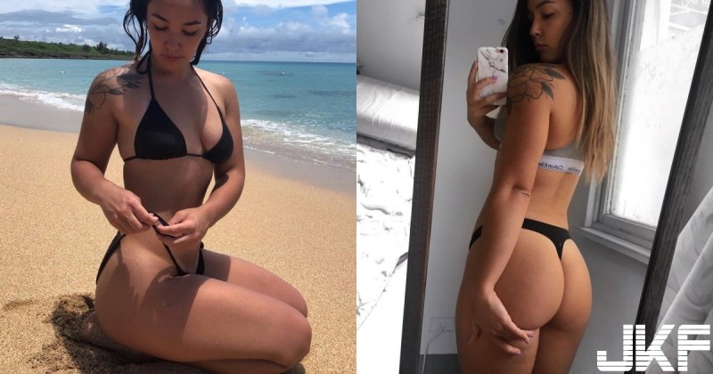 【WPT扑克】好久沒看到肉了！正妹「超堅挺肉臀」海邊解放，手一滑小丁就蹦開了！