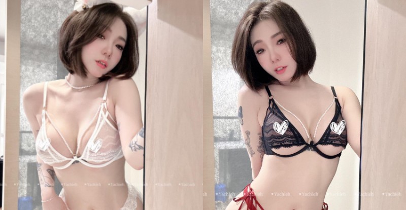 【WPT扑克】白色黑色都擠？專屬你的美尻女友「雅捷」蕾絲內衣照太放火