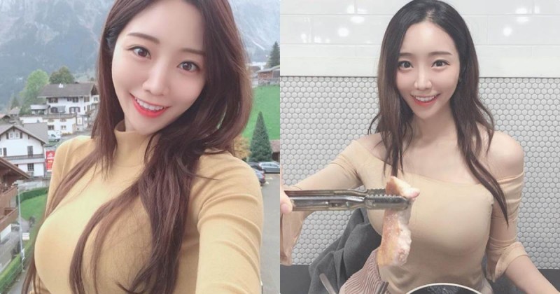 【WPT扑克】甜美正妹「挺巨大車頭燈烤肉」，甜蜜視角好臉紅心跳啊！