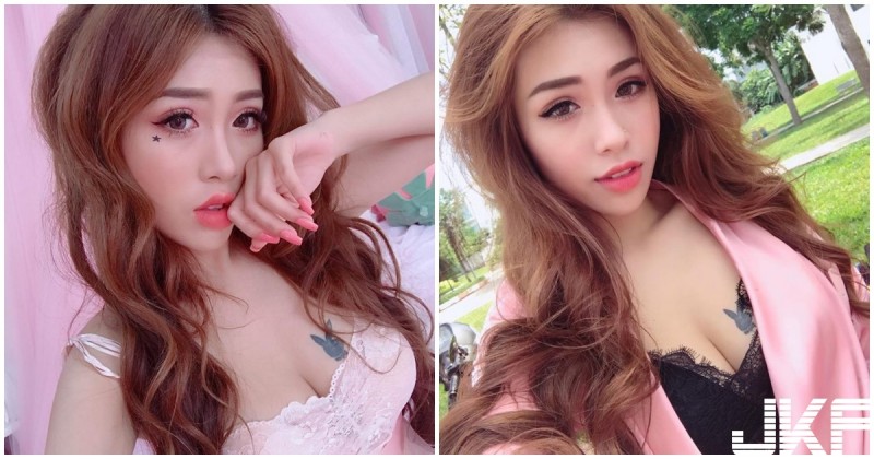 【WPT扑克】豐唇尤物「吃餅乾畫面超誘人」，「爆奶超兇豪乳」讓人想變成胸口的刺青！