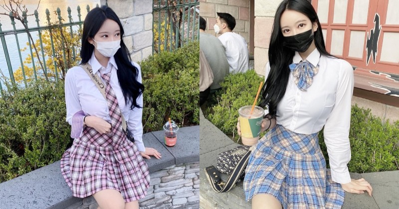 【WPT扑克】捕獲戴口罩的「性感制服正妹」，「撩人的九頭身曲線」好極品！