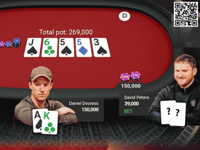 【WPT扑克】牌局分析：你敢用A高跟注这个河牌圈All in吗？