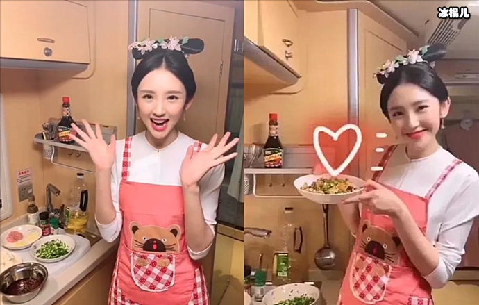 【WPT扑克】唐艺昕下厨为老公做爱心餐，古装造型是怎么回事？