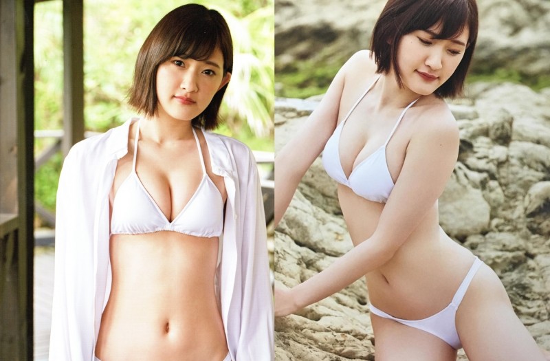 【WPT扑克】短髮美乳妹「川村文乃」純白比基尼勾勒性感曲線　低胸視角「深邃人字溝」胸猛炸出