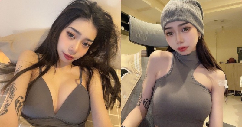 【WPT扑克】有著細長美腿的正妹「桑ni」，「爆乳自拍」表情太挑逗！