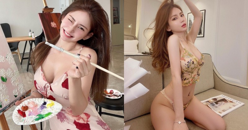 【WPT扑克】大馬性感巨乳「正妹畫家」笑容有夠甜！「不科學好身材」竟然已經當媽！