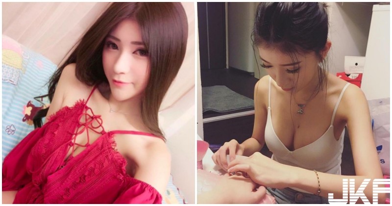 【WPT扑克】太兇暴了！火辣爆乳正妹幫你美甲，「性感深溝」看了立刻噴血啊！