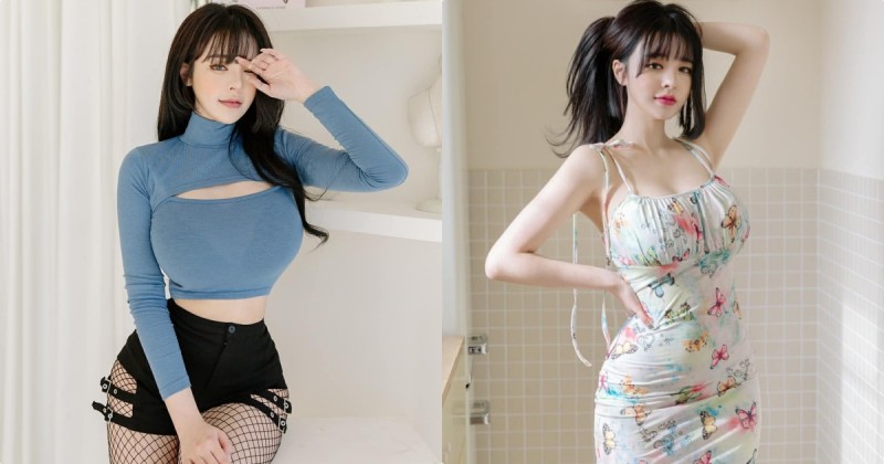 【WPT扑克】就愛閉眼拍照的「大車頭燈正妹」，緊身衣讓「渾圓胸型」好凸出！