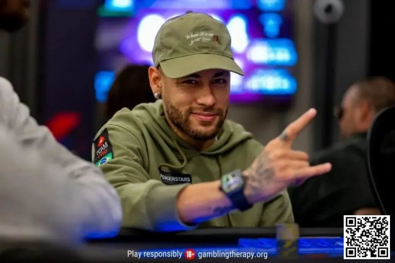 【WPT扑克】趣闻 | 足球明星内马尔在周日热身赛中获得第二名