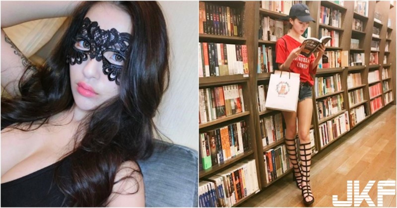 【WPT扑克】書店驚見「長腿辣妹」！超短熱褲秀美腿好驚人！連上半身都「份量十足」啊！