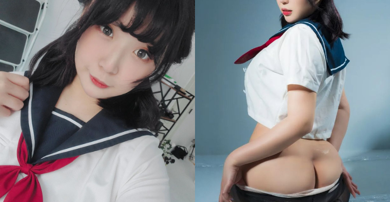 【WPT扑克】萌甜學妹「茹茹Ruru」叛逆套絲襪，下課一脫秒彈「美嫩臀肉」